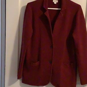 J crew blazer sweater
